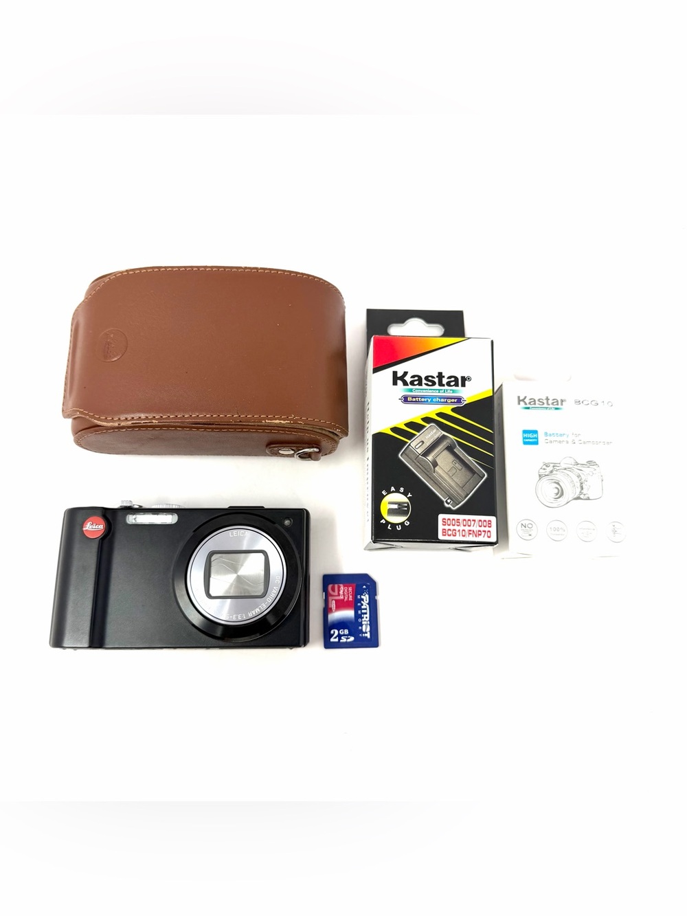 Leica V-LUX 30 14.1 MP Digital Camera Black + Case New Battery & Charger SD Card